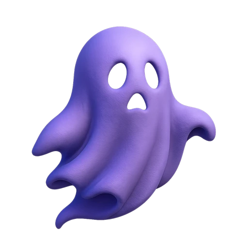 Croni ghost mascot